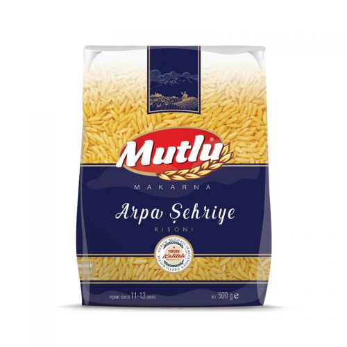 Mutlu Arpa Şehriye Paket 500 Gr