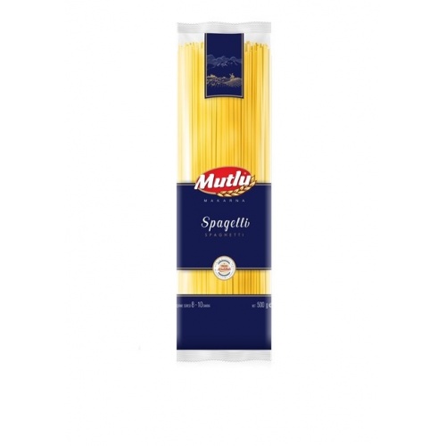 Mutlu Spagetti Makarna Paket 500 Gr
