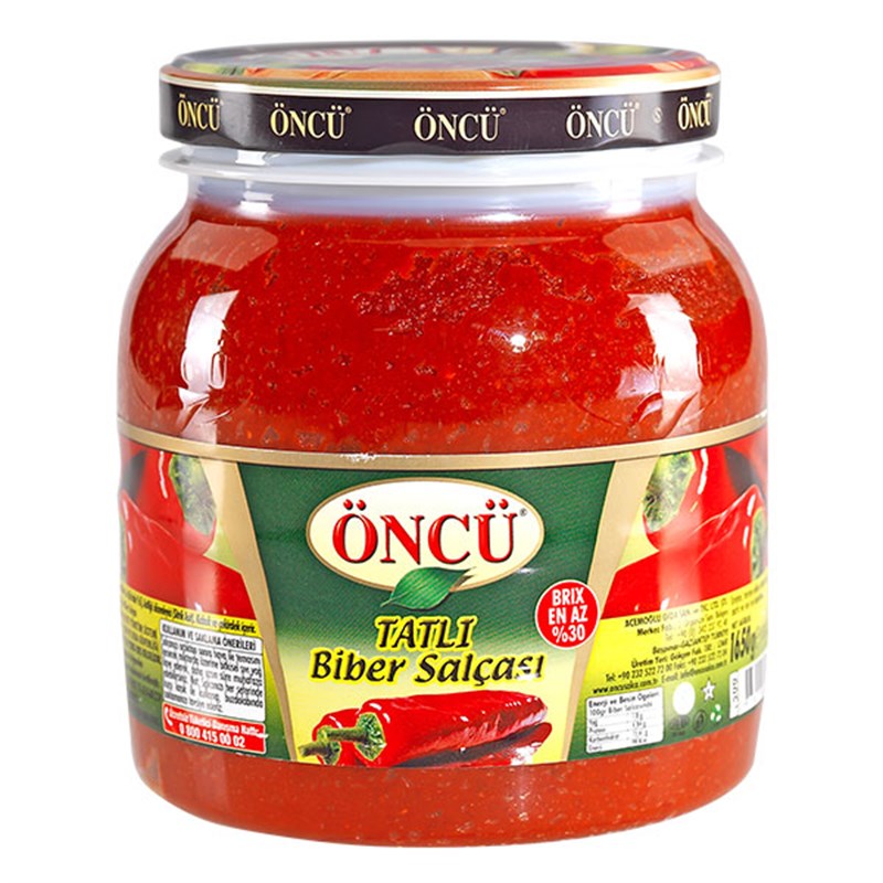 ONCU - MILD RED PEPPER PASTE
1650GR